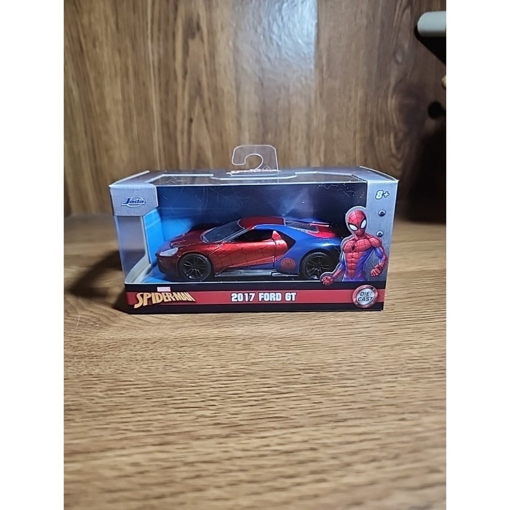 Spider-man 2017‎ Ford GT 1:32 Jada Die-Cast Hollywood Rides Unopened